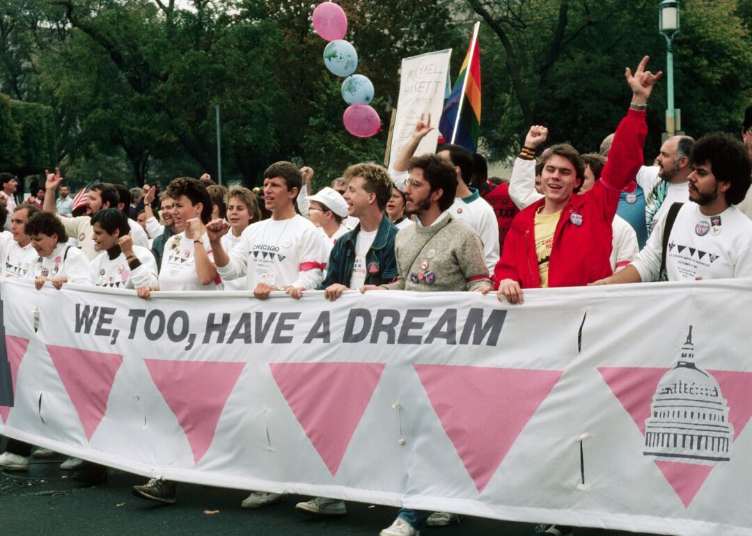 1987: Second National March on Washington for Lesbian and Gay Rights